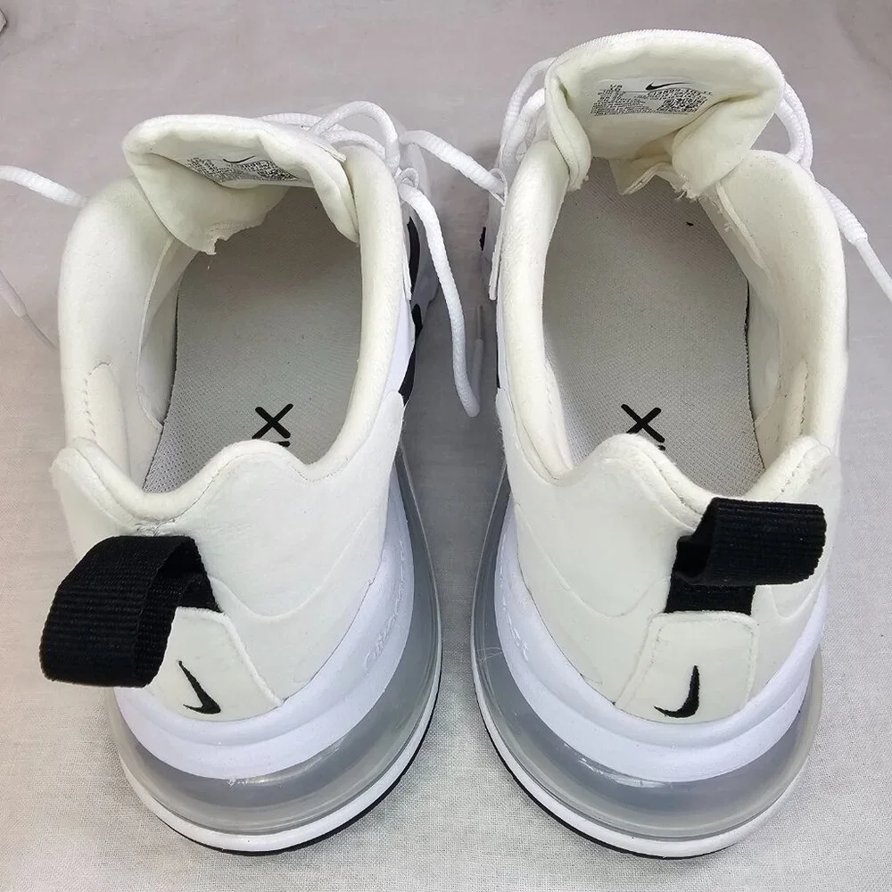 Nike Air Max 270 React Lightweight Sneaker US 10 CI3899-101 - Picture 7 of 10